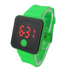 أخضر سليكوون Digital ساعة 3 يصمد atm led شاشة wristwatch