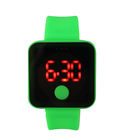 أخضر سليكوون Digital ساعة 3 يصمد atm led شاشة wristwatch