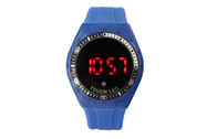 أزرق سليكوون led Digital wristwatch فتى رياضة ساعة إلكترونيّ