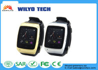 Gold 1.54 inch Digital Watches For Men 8gb Memory 2.0Mp Pedometer Voice Dialer