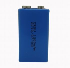 عالية الطاقة الدخان الانذار CR9V بطارية 1200mAh 9.0V ليثيوم mno2 بطارية صديقة للبيئة