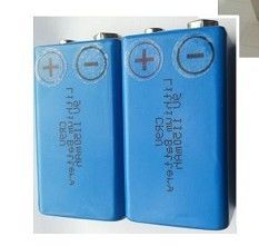 عالية الطاقة الدخان الانذار CR9V بطارية 1200mAh 9.0V ليثيوم mno2 بطارية صديقة للبيئة