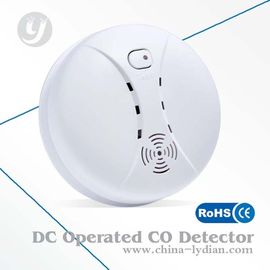 ABS CO Alarm Detector EN50291 Carbon Monoxide Detector 30mA With LED Display
